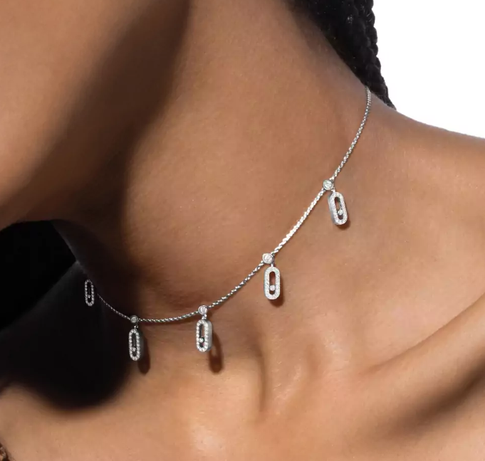 [Glimmer]MS DIAMOND PENDANT NECKLACE