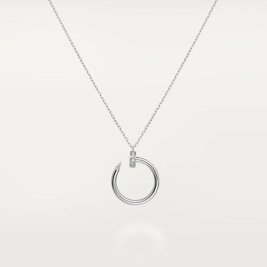 [Glimmer]JUSTE NECKLACE SILVER