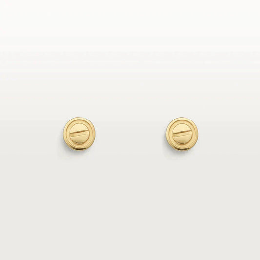 [Glimmer]LOVE EARRINGS GOLD 10MM