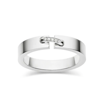 [Glimmer]ALLIANCE LIENS VIDENCE DIAMOND 4MM RING