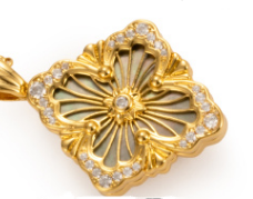 [Glimmer] B.C.L BIG SIZE  ENAMEL NECKLACE£¨Various colors£©