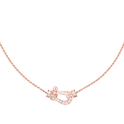 [Glimmer]FORCE 10 PINK GOLD DIAMOND NECKLACE