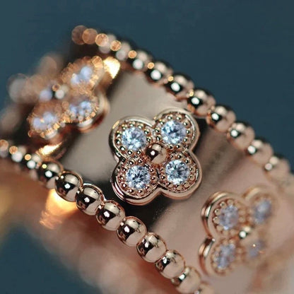 [Glimmer]CLOVER KALEIDOSCOPE RING 10MM