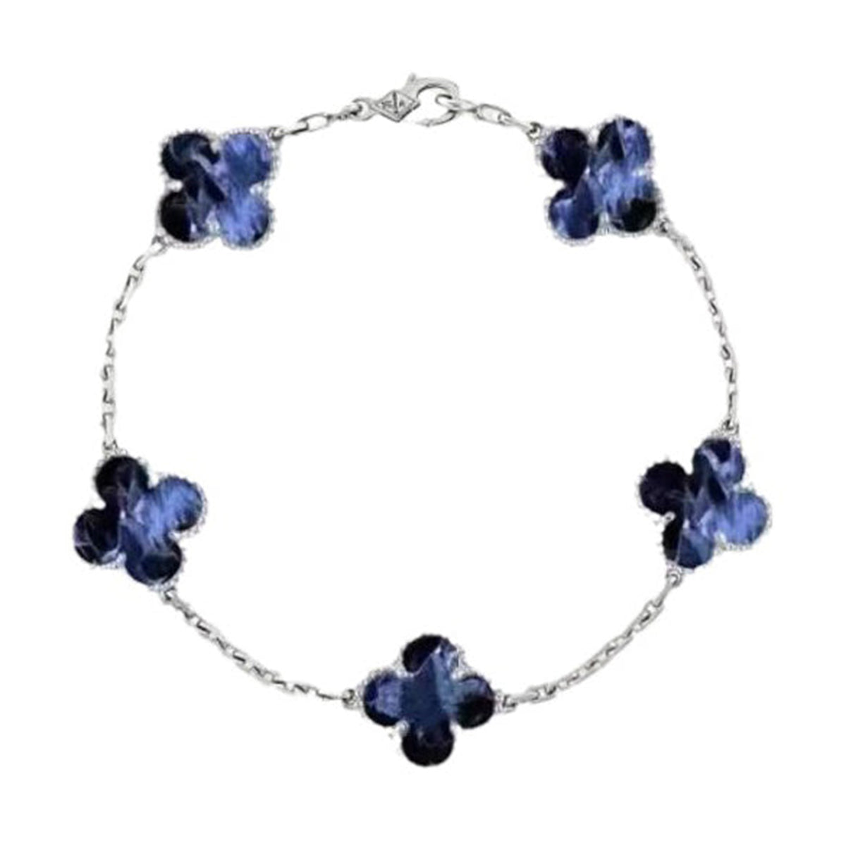 [Glimmer]CLOVER 5 MOTIF PIETERSITE BRACELET COLLECTION