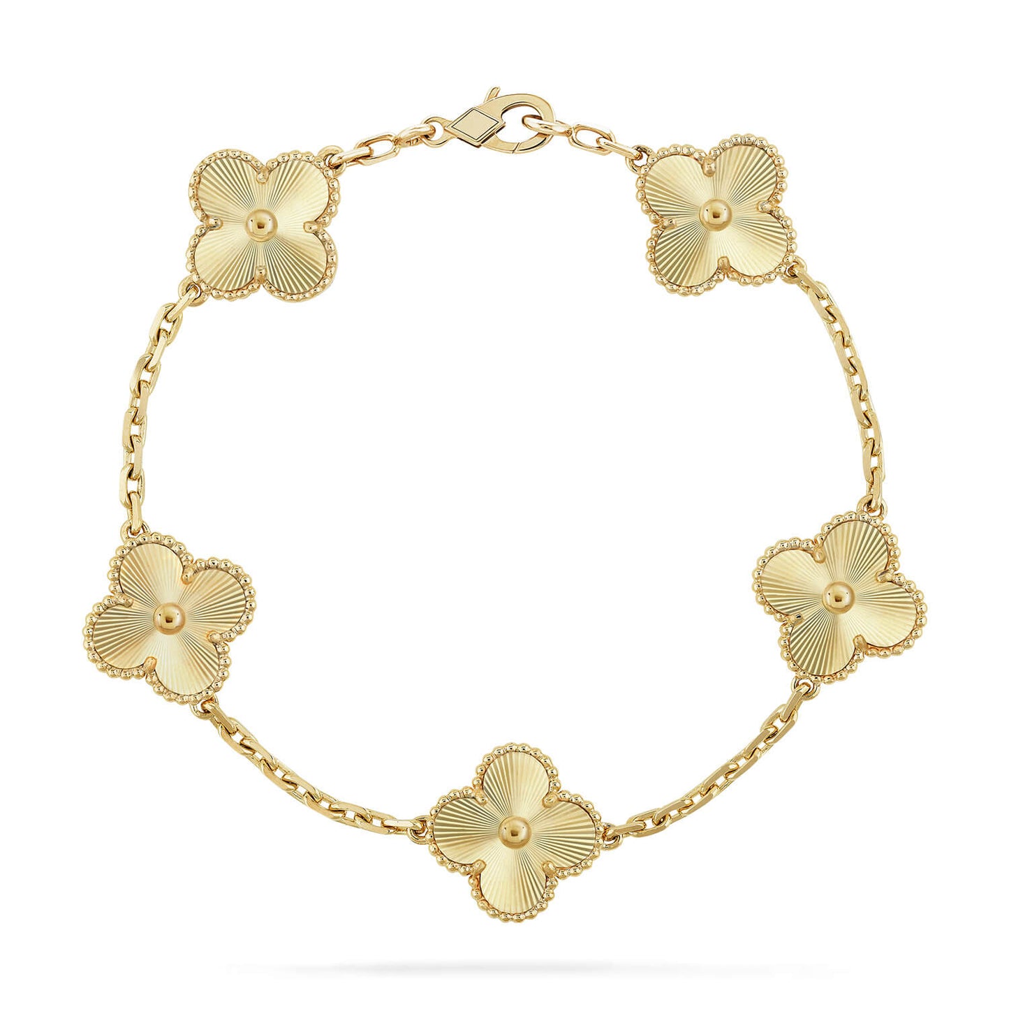 [Glimmer] CLOVER 5 MOTIF LASER BRACELET COLLECTION