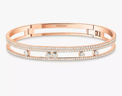 [Glimmer]M Roman Full Diamond Bracelet
