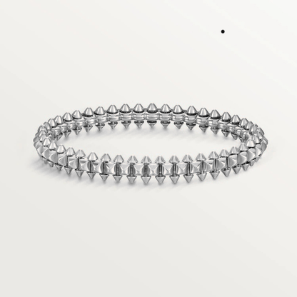[Glimmer]CLASH SILVER BRACELET