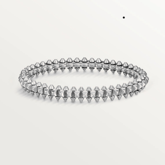 [Glimmer]CLASH SILVER BRACELET