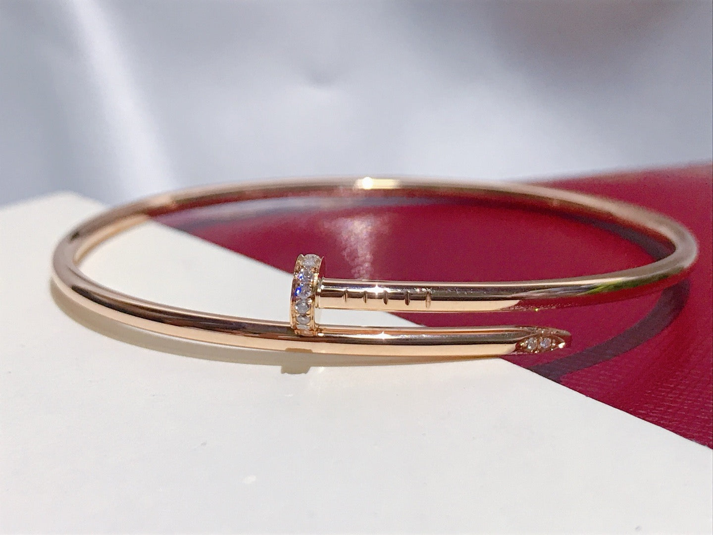 [Glimmer]JUSTE BRACELET 2.5MM DIAMONDS