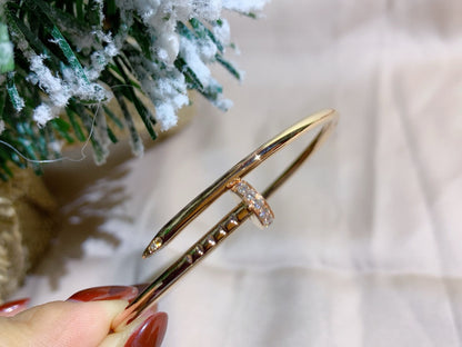 [Glimmer]JUSTE BRACELET 2.5MM DIAMONDS