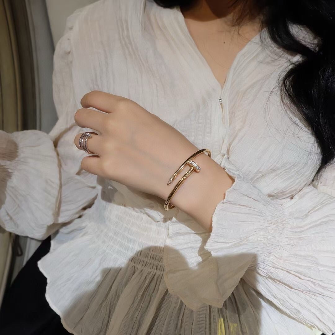 [Glimmer]JUSTE BRACELET 3.5MM DIAMONDS