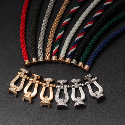 [Glimmer]FORCE LARGE HORSESHOE NO DIAMOND BRACELET GOLD