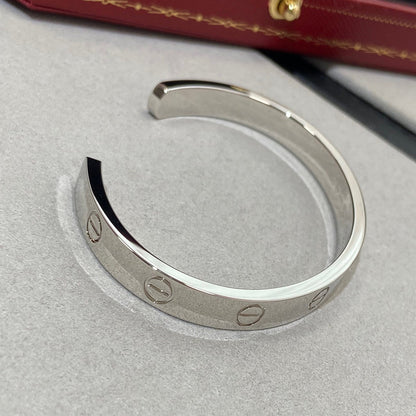 [Glimmer]LOVE BRACELET 6.1MM 1 DIAMOND OPEN CUFF