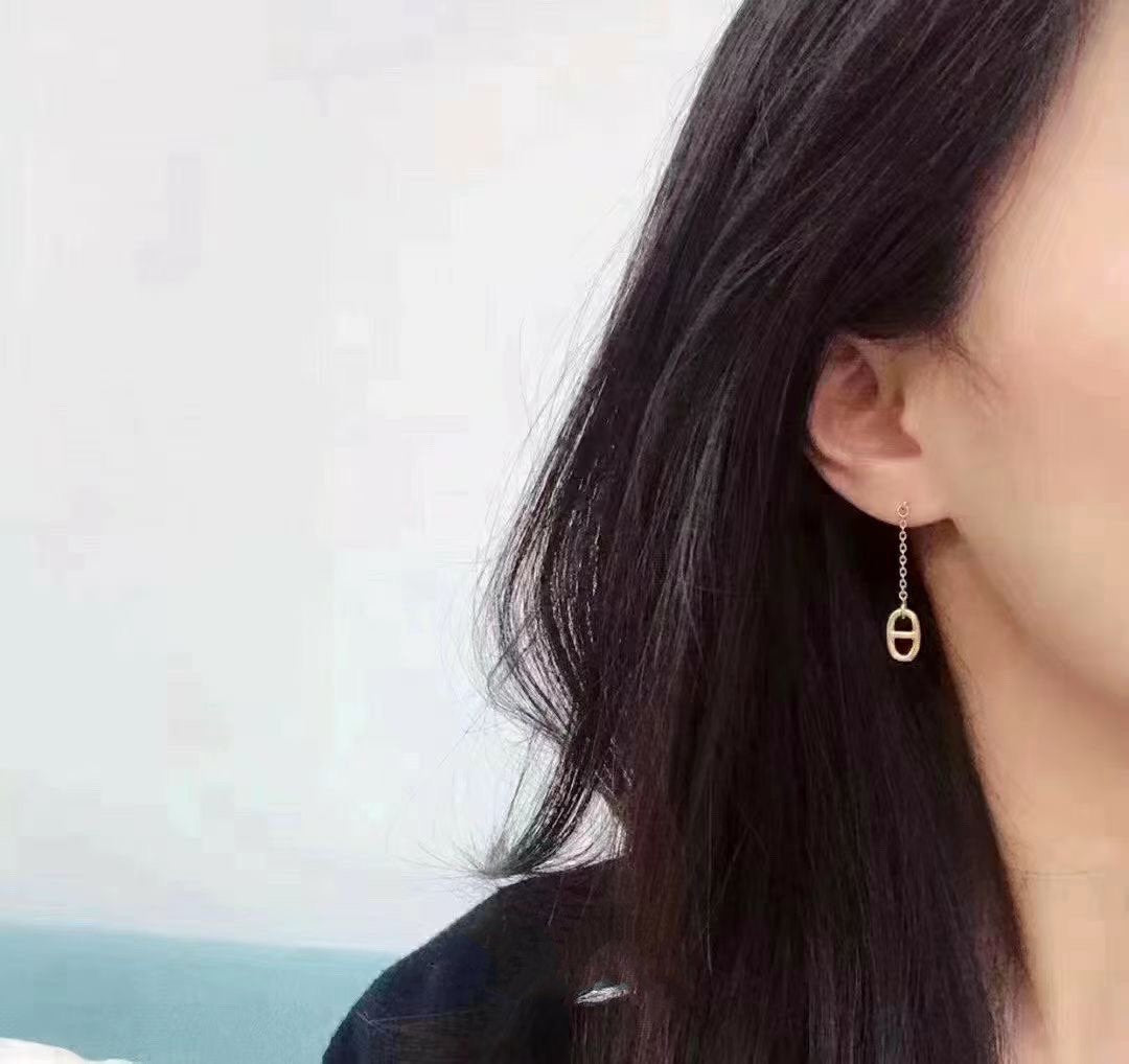 [Glimmer]CHAINE TASSEL EARRINGS