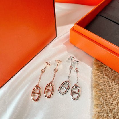 [Glimmer]CHAINE TASSEL EARRINGS