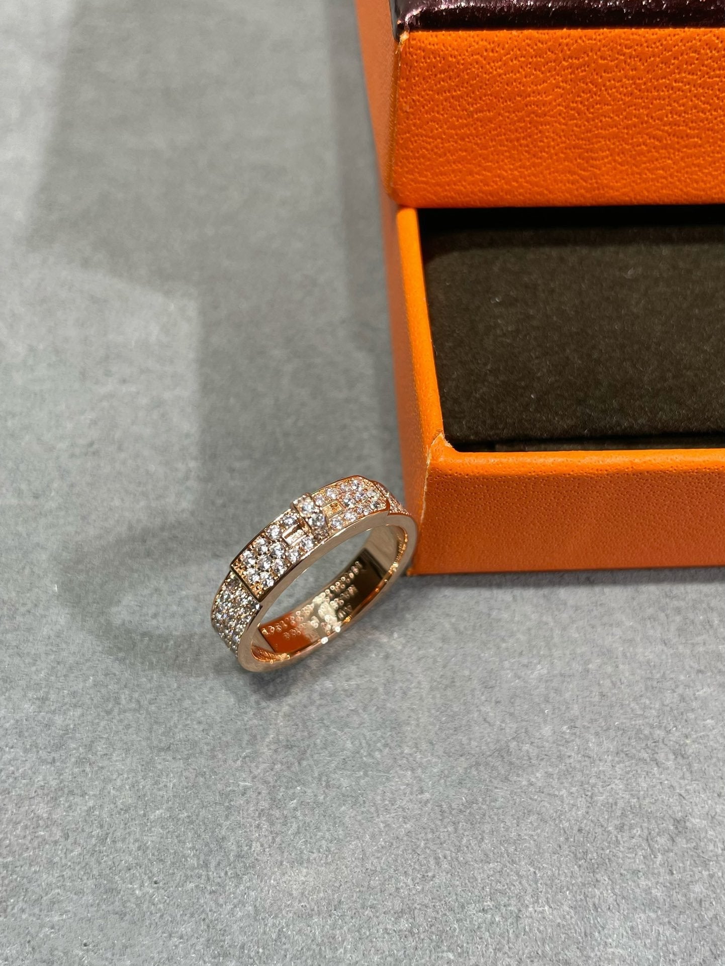 [Glimmer]KELLY PINK GOLD DIAMOND RING
