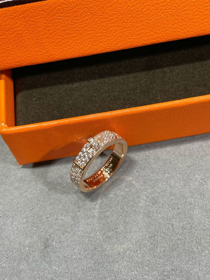 [Glimmer]KELLY PINK GOLD DIAMOND RING
