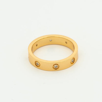 [Glimmer]LOVE RING 3.6MM 8 DIAMONDS