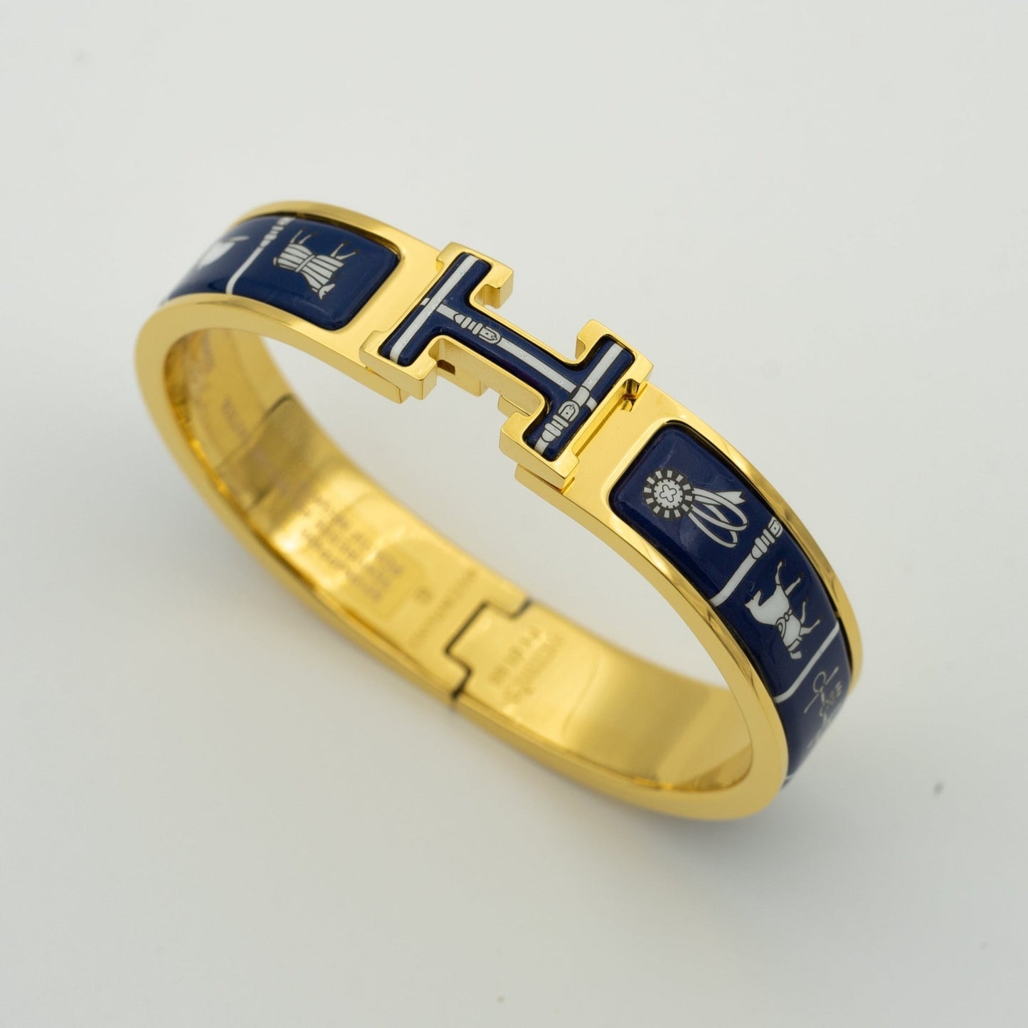 [Glimmer]H BRACELET BLUE CERAMIC