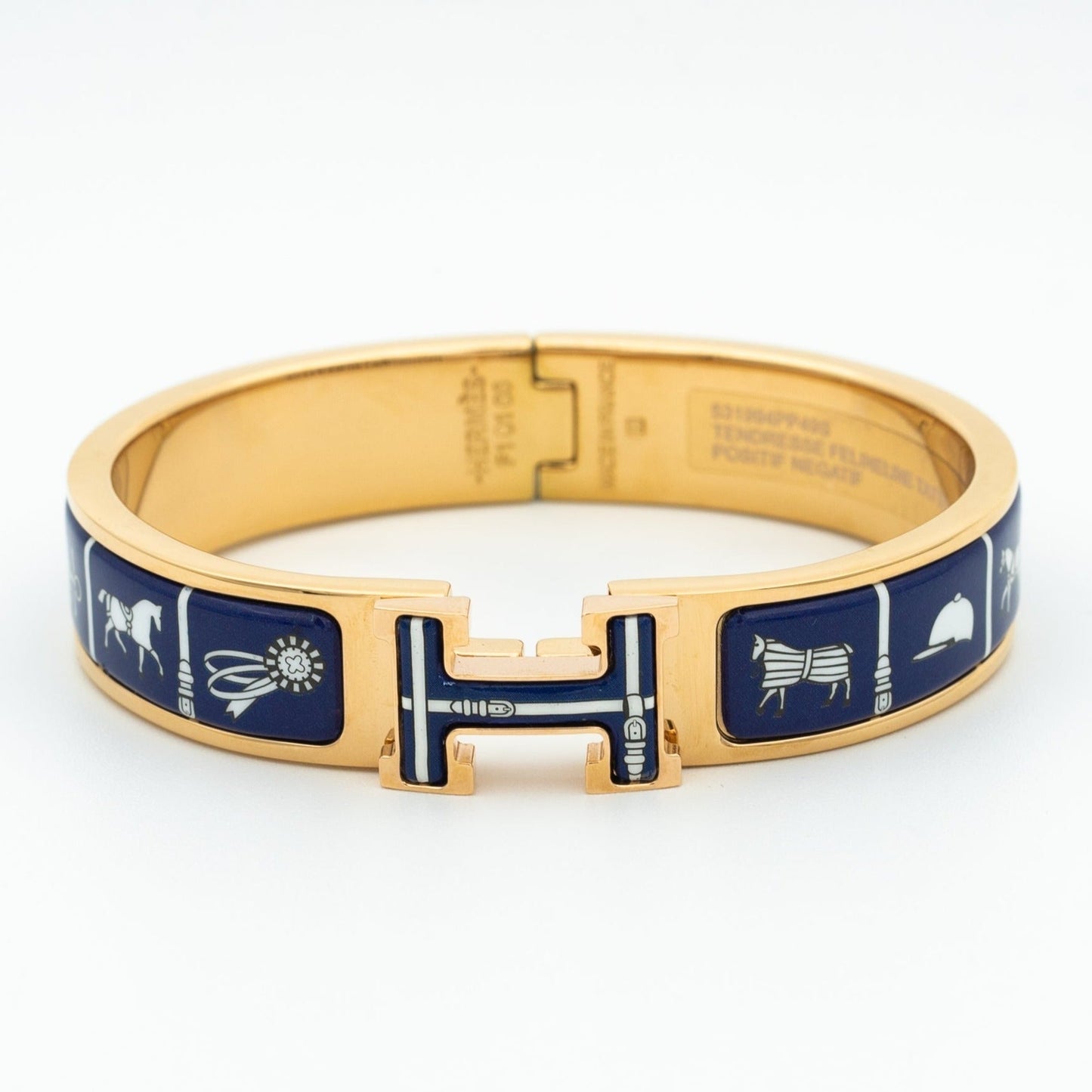 [Glimmer]H BRACELET BLUE CERAMIC