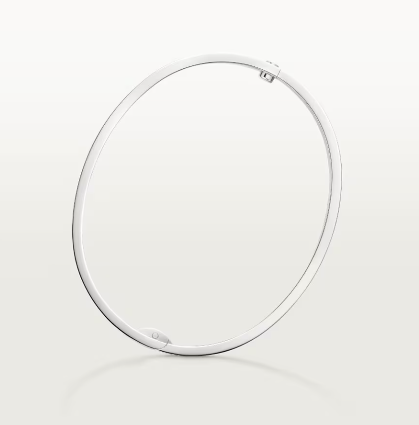 [Glimmer]NEW-LOVE-4.8MM-Width Diamond-Studded Bracelet
