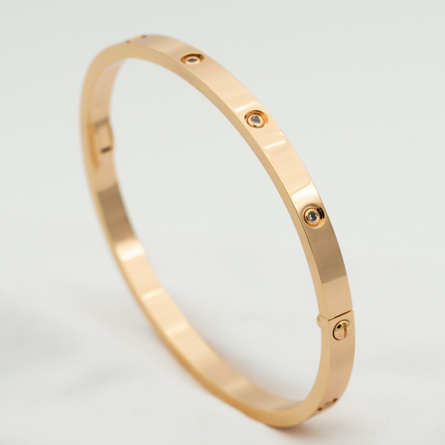 [Glimmer]LOVE BRACELET 3.65MM 10 DIAMONDS