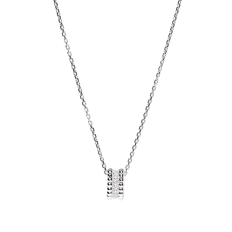 [Glimmer]PERLEE DIAMOND NECKLACE
