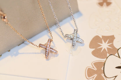 [Glimmer]JEUX DE DIAMOND NECKLACE