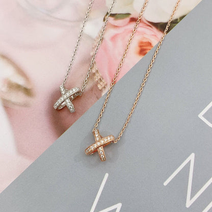 [Glimmer]JEUX DE DIAMOND NECKLACE
