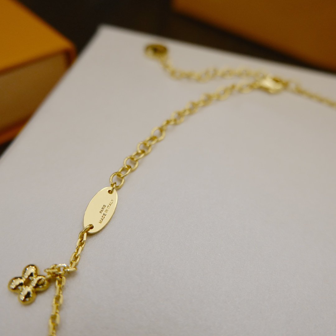 [Glimmer]BLOOMING SUPPLE NECKLACE BRASS