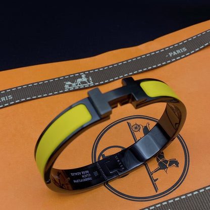 [Glimmer]CLIC HM SO BLACK YELLOW BRACELET