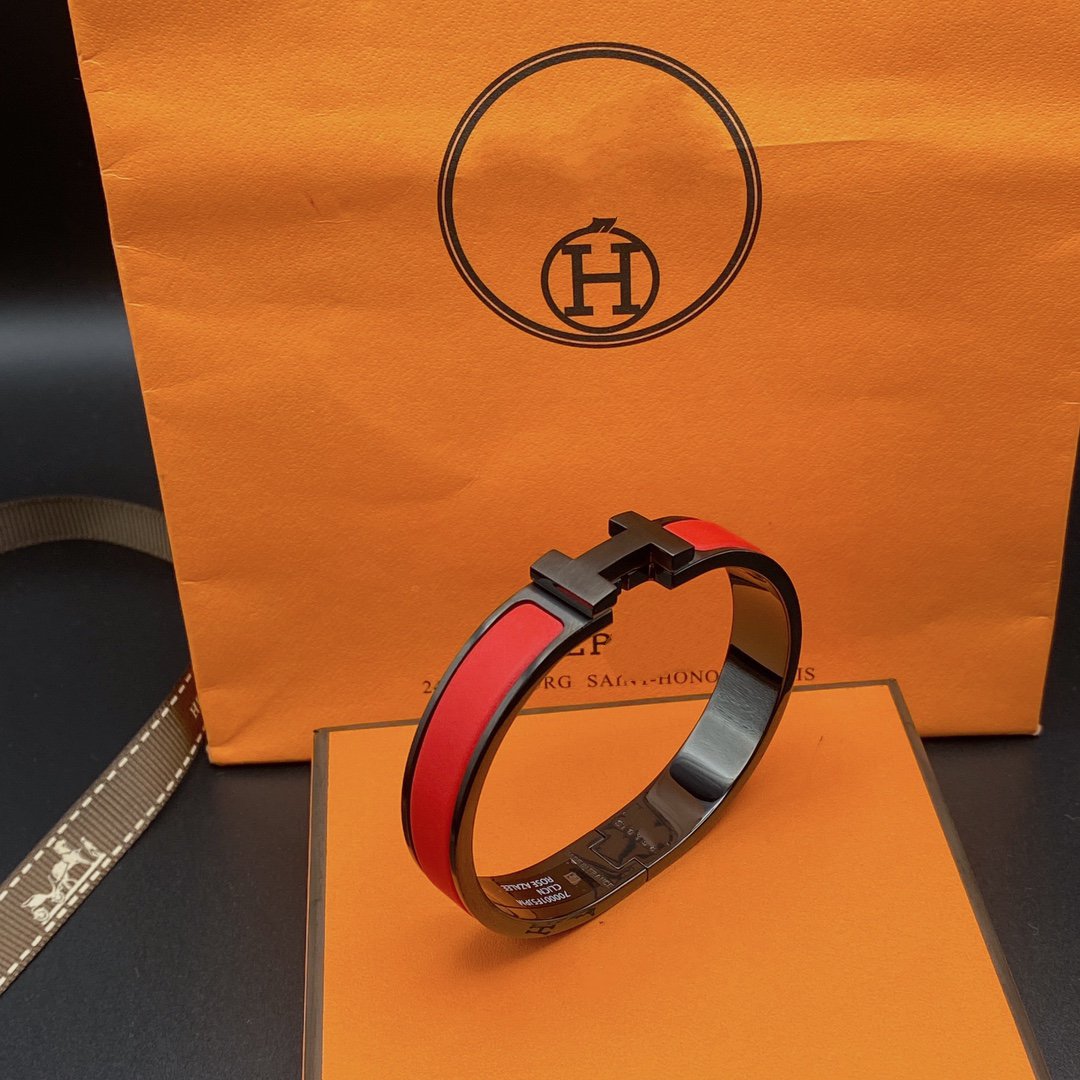 [Glimmer]CLIC HM SO BLACK RED BRACELET