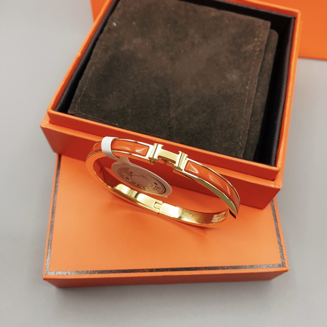 [Glimmer]CLASSIC HM CLIC RED 8MM ENAMEL BRACELET