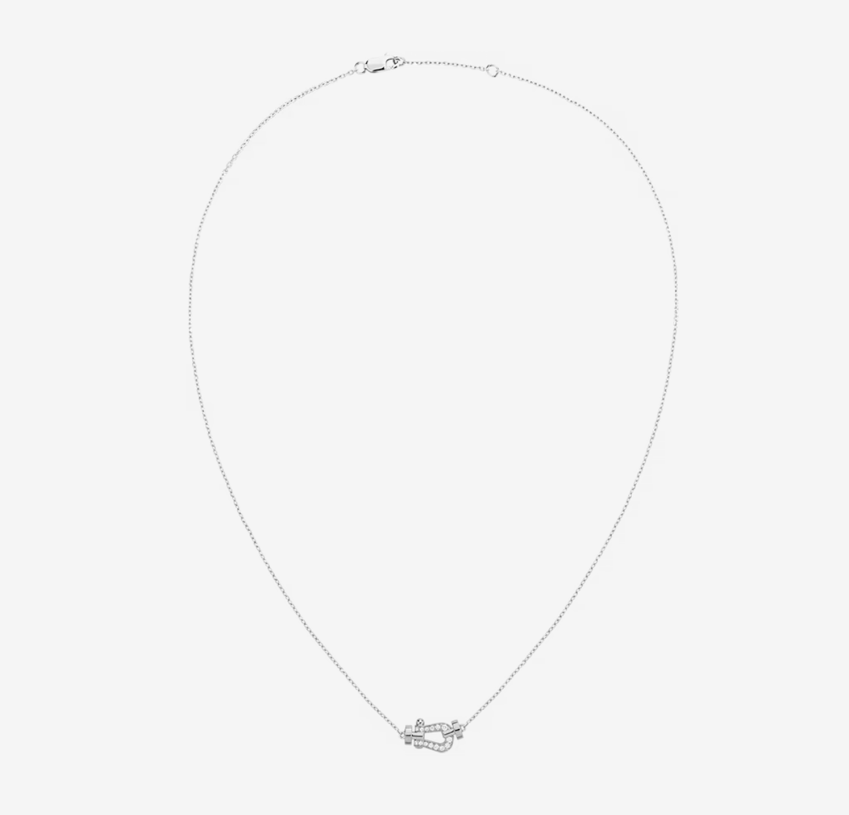 [Glimmer]FORCE 10 DIAMOND SILVER NECKLACE MINI MODEL