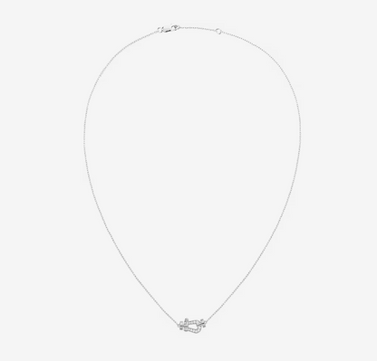 [Glimmer]FORCE 10 DIAMOND SILVER NECKLACE MINI MODEL