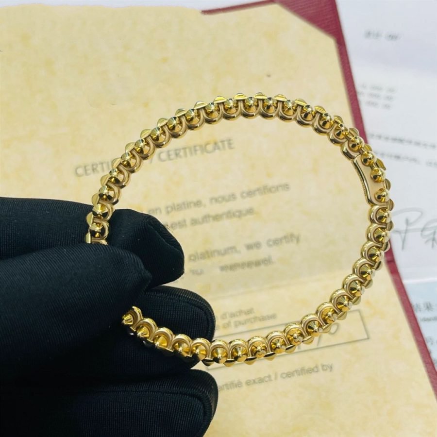 [Glimmer]CLASH GOLD BRACELET