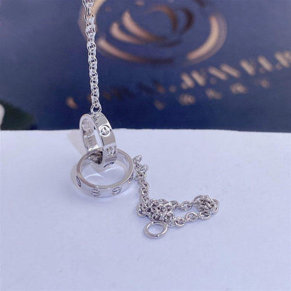 [Glimmer]LOVE BRACELET DOUBLE RING