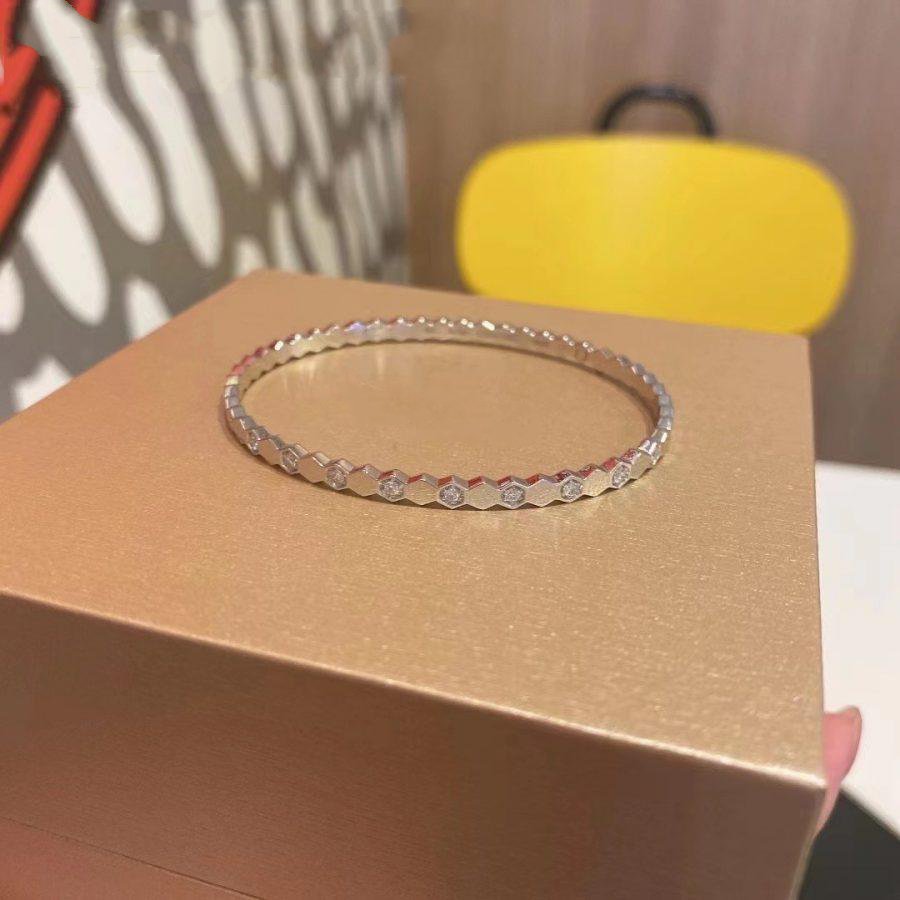 [Glimmer]BEE LOVE SILVER DIAMOND BRACELET