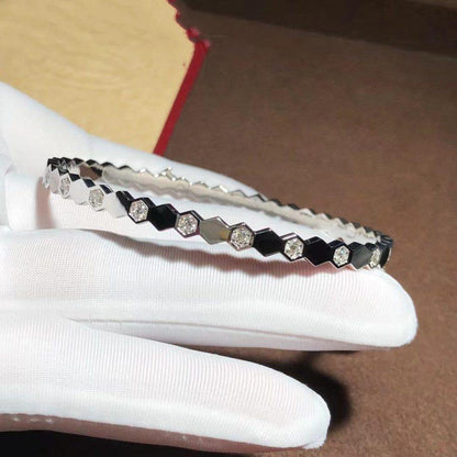 [Glimmer]BEE LOVE SILVER DIAMOND BRACELET