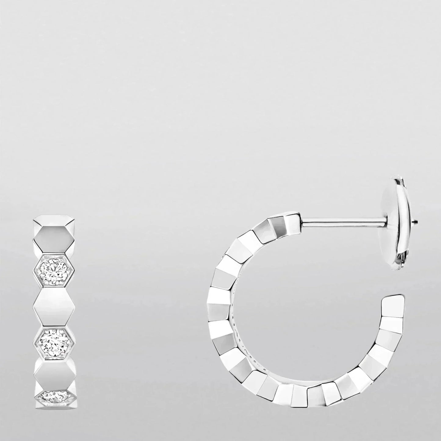 [Glimmer]Hollow Design Four-Leaf Clover Flower Shape Ring