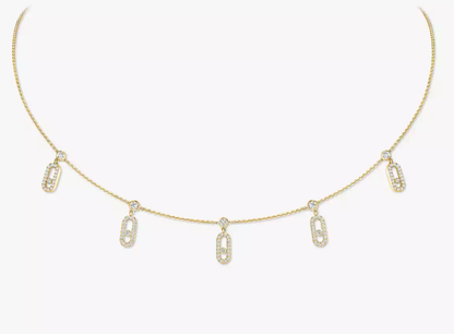 [Glimmer]MS DIAMOND PENDANT NECKLACE