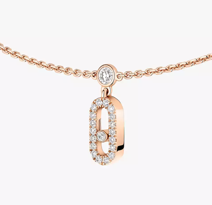 [Glimmer]MS DIAMOND PENDANT NECKLACE