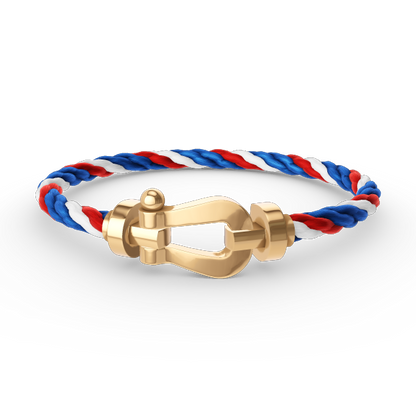 [Glimmer]FORCE LARGE HORSESHOE NO DIAMOND BRACELET GOLD