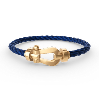 [Glimmer]FORCE LARGE HORSESHOE NO DIAMOND BRACELET GOLD