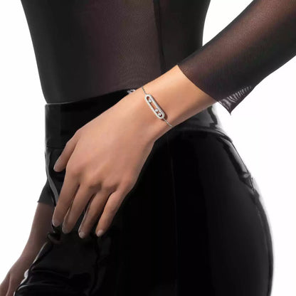 [Glimmer]Move Classique Ciselé bracelet