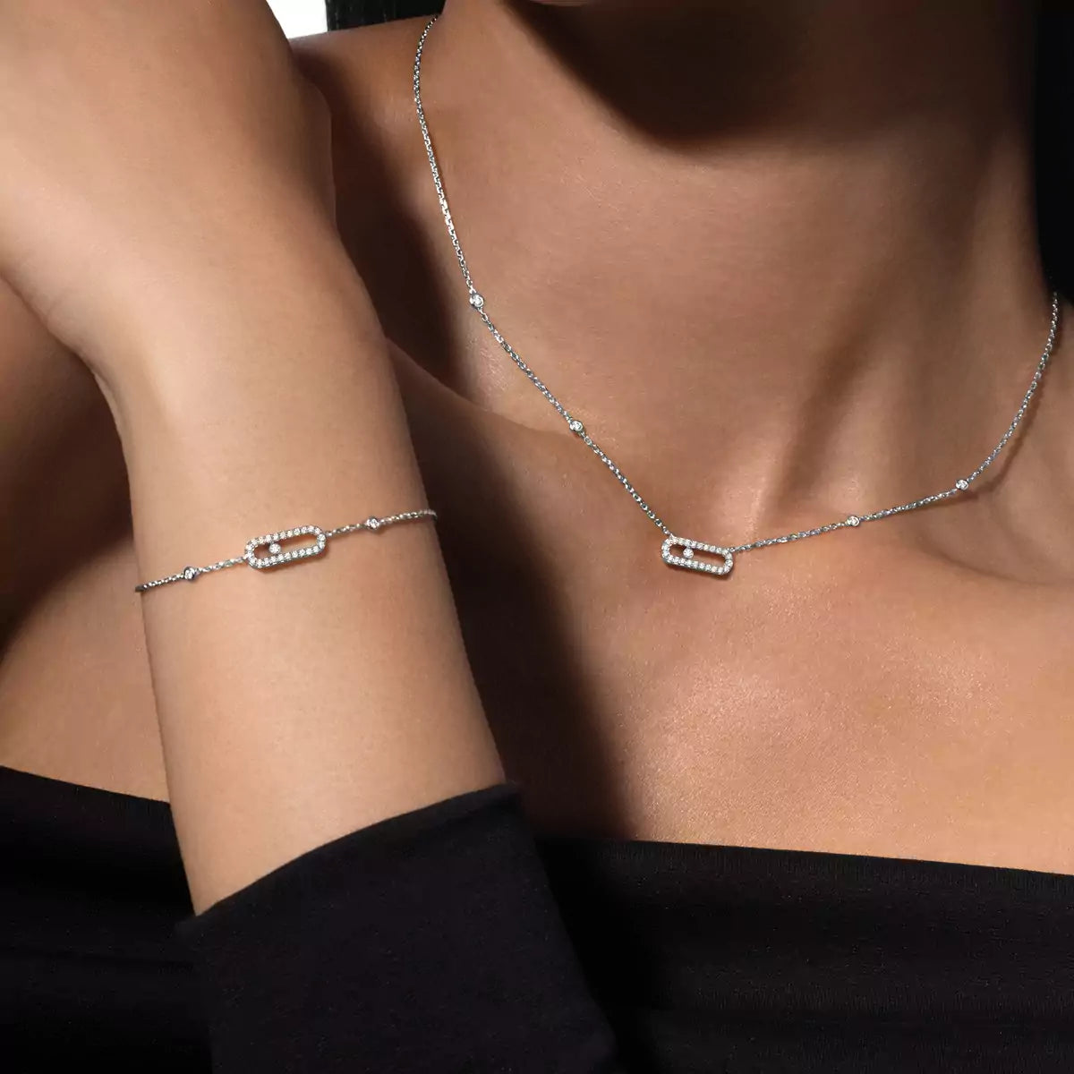 [Glimmer]Move Uno Necklace