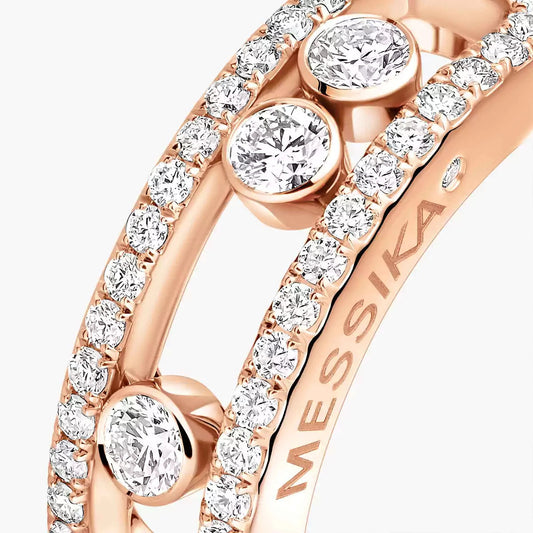 [Glimmer] Move Gold Diamond Pave_ Ring