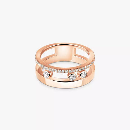 [Glimmer]Move Romane Diamond Ring