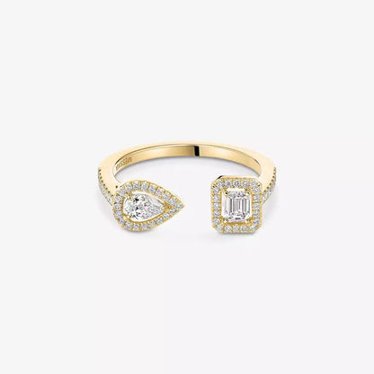 [Glimmer]My Twin Toi Gold Diamond Ring