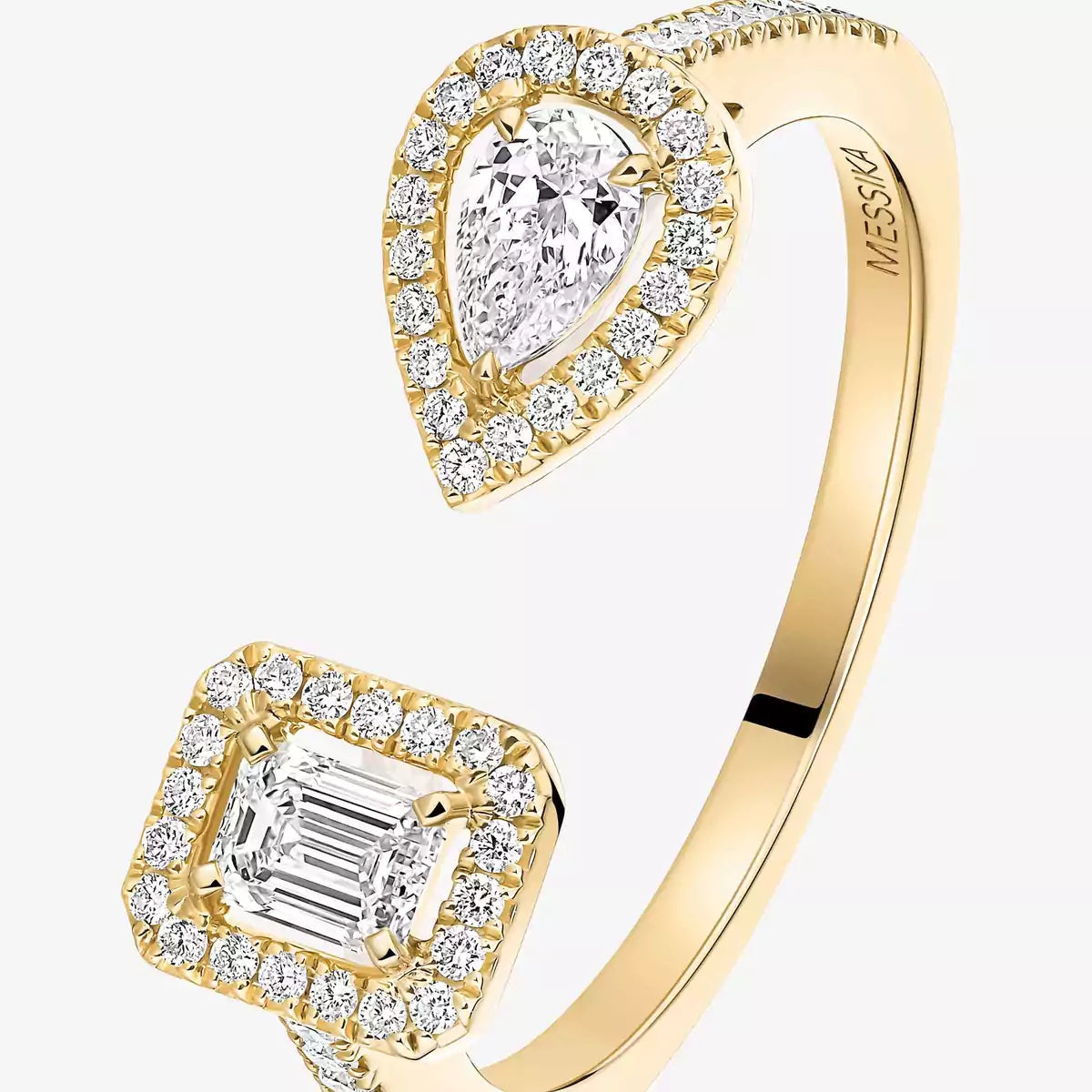 [Glimmer]My Twin Toi Gold Diamond Ring